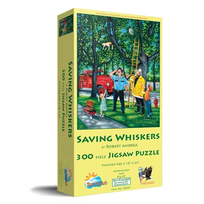 Sunsout Saving Whiskers 300 Piece Jigsaw Puzzle For Adults In Multi