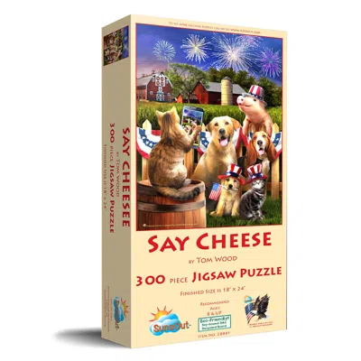 Sunsout Say Cheese 300 Piece Jigsaw Puzzle For Adults Fourth Of July In Multi
