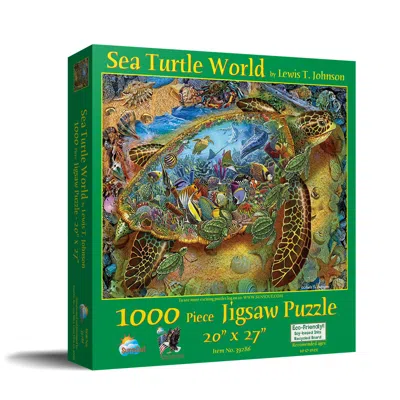 Sunsout Sea Turtle World 1000 Piece Jigsaw Puzzle For Adults In Multi