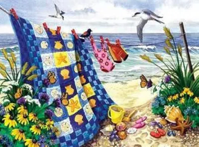 Sunsout Seaside Summer 500 Piece Jigsaw Puzzle For Adults Large Pieces
