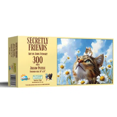 Sunsout Secretly Friends 300 Piece Jigsaw Puzzle For Adults In Multi