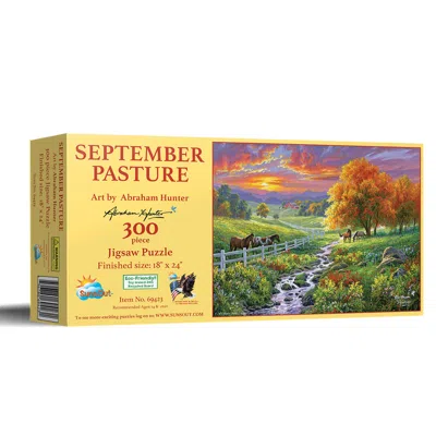 Sunsout September Pasture 300 Piece Jigsaw Puzzle For Adults In Yellow