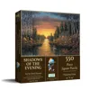 Sunsout Shadows Of The Evening 550 Piece Jigsaw Puzzle For Adults In Brown