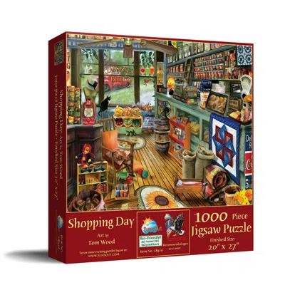 Sunsout Shopping Day 1000 Piece Jigsaw Puzzle For Adults In Multi