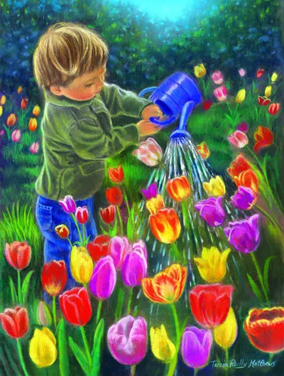 Sunsout Signs Of Spring 300 Piece Jigsaw Puzzle For Adults