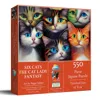 Sunsout Six Cats The Cat Lady Fantasy 550 Piece Jigsaw Puzzle For Adults In Multi