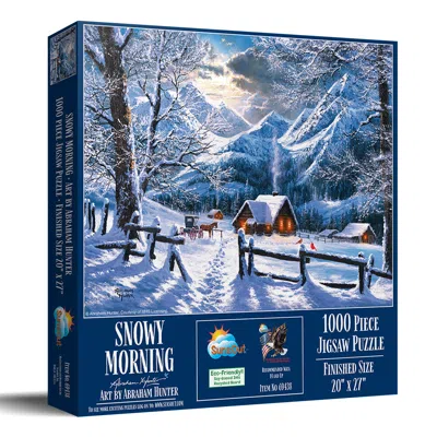 Sunsout Snowy Morning 1000 Piece Jigsaw Puzzle For Adults In Multi