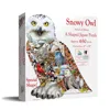 Sunsout Snowy Owl 650 Piece Jigsaw Puzzle For Adults Special Shape In Multi