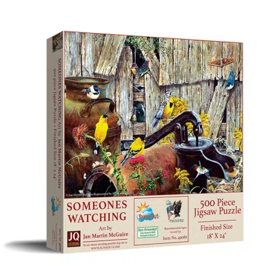 Sunsout Someone's Watching 500 Piece Jigsaw Puzzle For Adults In Multi