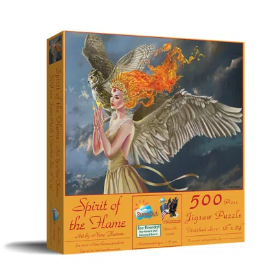 Sunsout Spirit Of The Flame 500 Piece Jigsaw Puzzle For Adults In Orange