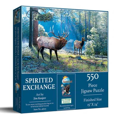 Sunsout Spirited Exchange 550 Piece Jigsaw Puzzle For Adults In Multi