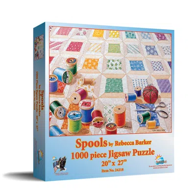 SUNSOUT SPOOLS 1000 PIECE JIGSAW PUZZLE FOR ADULTS