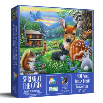 Sunsout Spring At The Cabin 500 Piece Jigsaw Puzzle For Adults In Multi