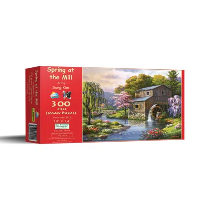 Sunsout Spring At The Mill 300 Piece Jigsaw Puzzle For Adults In Red
