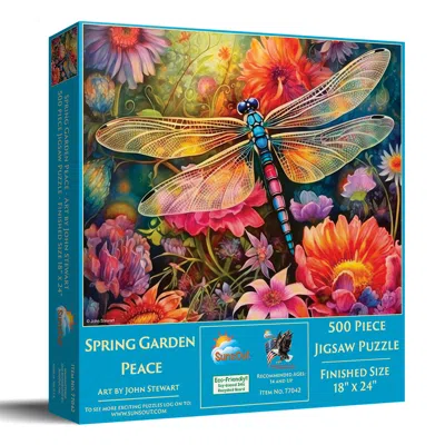 Sunsout Spring Garden Peace 500 Piece Jigsaw Puzzle For Adults In Multi