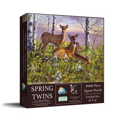 Sunsout Spring Twins 500 Piece Jigsaw Puzzle For Adults In Multi