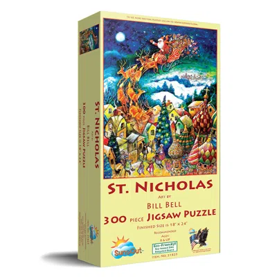 Sunsout St. Nicholas 300 Piece Jigsaw Puzzle For Adults Christmas In Multi