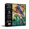 Sunsout Stained Glass Bluebird 1000 Piece Jigsaw Puzzle For Adults In Black