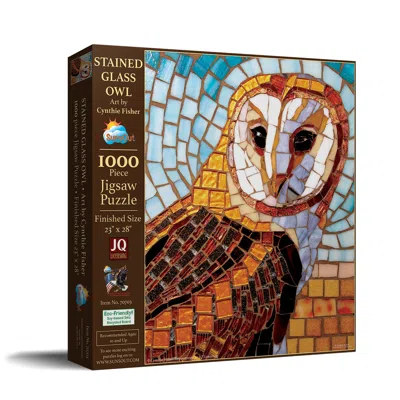 Sunsout Stained Glass Owl 1000 Piece Jigsaw Puzzle For Adults In Multi