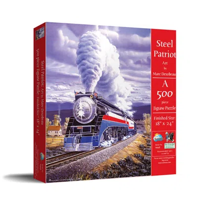 Sunsout Steel Patriot 500 Piece Jigsaw Puzzle For Adults In Multi