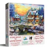 Sunsout Stone Bridge To Winter Estate 1000 Piece Jigsaw Puzzle For Adults Christmas In Multi