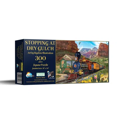Sunsout Stopping At Dry Gulch 300 Piece Jigsaw Puzzle For Adults In Multi