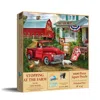 Sunsout Stopping At The Farm 500 Piece Jigsaw Puzzle For Adults In Neutral