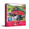 Sunsout Stopping At The Quilt Barn 1000 Piece Jigsaw Puzzle For Adults In Red