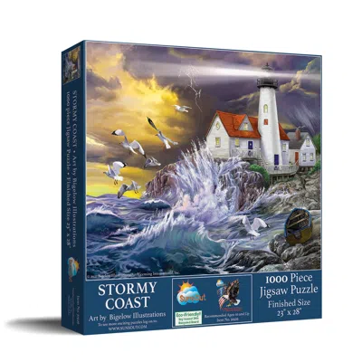 Sunsout Stormy Coast 1000 Piece Jigsaw Puzzle For Adults In Blue