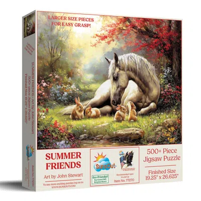 Sunsout Summer Friends 500 Piece Jigsaw Puzzle For Adults Large Pieces