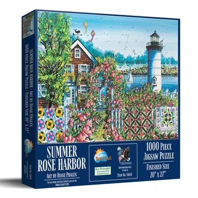 Sunsout Summer Rose Harbor 1000 Piece Jigsaw Puzzle For Adults In Blue