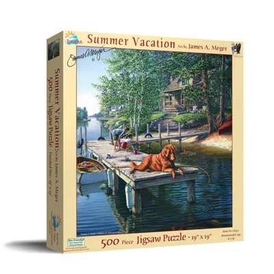 Sunsout Summer Vacation 500 Piece Jigsaw Puzzle For Adults In Multi