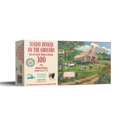 Sunsout Sunday Dinner On The Grounds 300 Piece Jigsaw Puzzle For Adults In Neutral