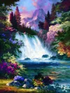 Sunsout Sunrise Falls Spring 300 Piece Jigsaw Puzzle For Adults In Multi