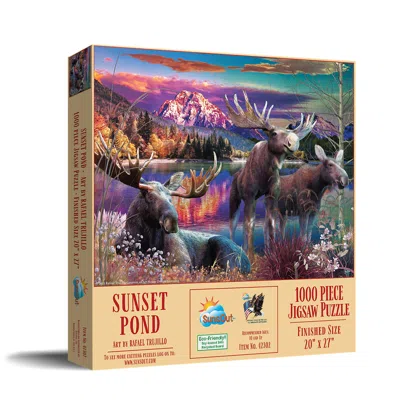Sunsout Sunset Pond 1000 Piece Jigsaw Puzzle For Adults In Neutral