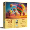 Sunsout Sunset Ride 550 Piece Jigsaw Puzzle For Adults In Multi