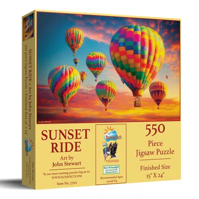Sunsout Sunset Ride 550 Piece Jigsaw Puzzle For Adults In Multi