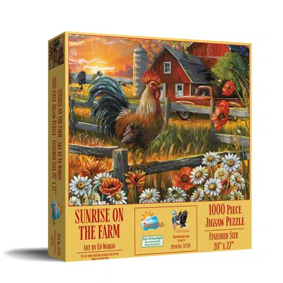 Sunsout Sunsrise On The Farm 1000 Piece Jigsaw Puzzle For Adults In Multi