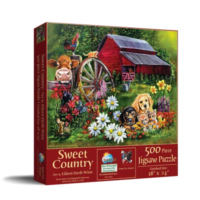 Sunsout Sweet Country 500 Piece Jigsaw Puzzle For Adults In Multi