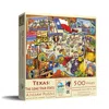 Sunsout Texas: The Lone Star State 500 Piece Jigsaw Puzzle For Adults In White