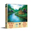 Sunsout The Cabin On The Lake 500 Piece Jigsaw Puzzle For Adults In Multi