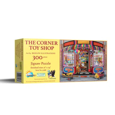 Sunsout The Corner Toy Shop 300 Piece Jigsaw Puzzle For Adults In Yellow