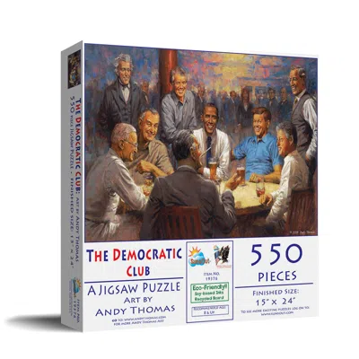 Sunsout The Democratic Club 550 Piece Jigsaw Puzzle For Adults In Multi