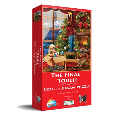 Sunsout The Final Touch 300 Piece Jigsaw Puzzle For Adults Christmas In Multi