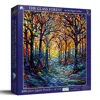 Sunsout The Glass Forest 500 Piece Jigsaw Puzzle For Adults In Blue