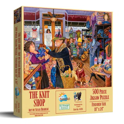 Sunsout The Knit Shop 500 Piece Jigsaw Puzzle For Adults In Multi