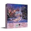 Sunsout The Old Christmas Church 1000 Piece Jigsaw Puzzle For Adults Christmas In Multi