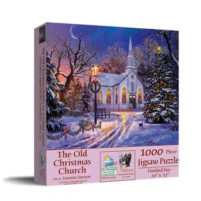 Sunsout The Old Christmas Church 1000 Piece Jigsaw Puzzle For Adults Christmas In Multi
