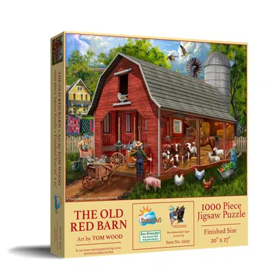 Sunsout The Old Red Barn 1000 Piece Jigsaw Puzzle For Adults In Multi