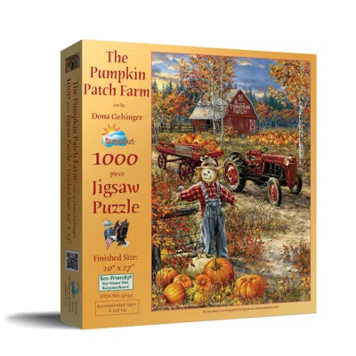 Sunsout The Pumpkin Patch Farm 1000 Piece Jigsaw Puzzle For Adults Halloween In Multi